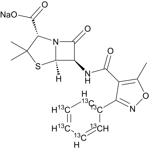 Oxacillin-13C6 sodium